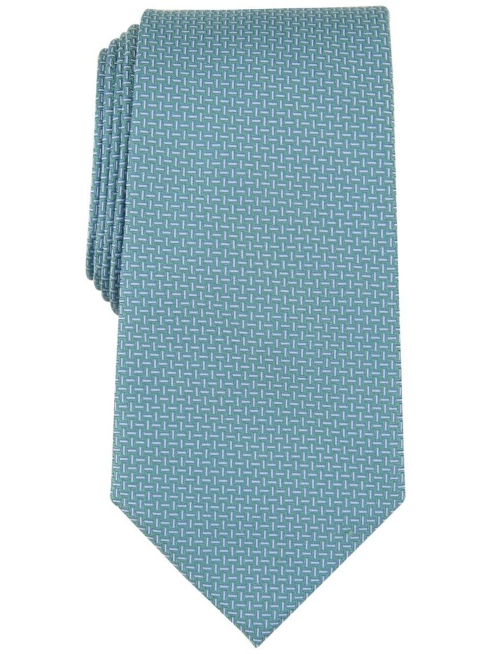 Michael Kors Men's Dorset Mini-Pattern Tie Green